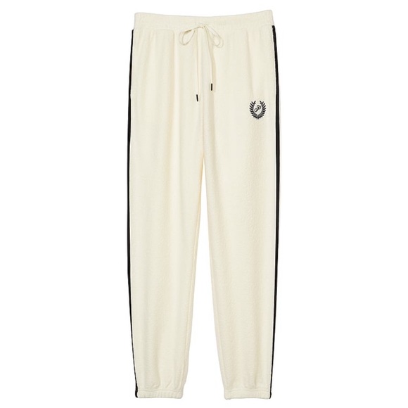 PINK Victoria’s Secret Reverse Fleece High-Waist Gym Pants - Picture 2 of 4